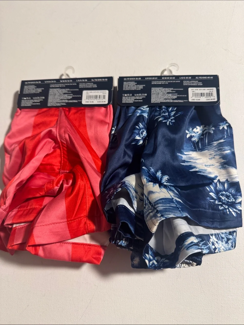 Satin Boxers Mens Large 2 Pack American Eagle